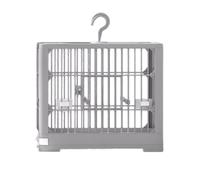 Beimus Grande cage à oiseaux ventilée pour intérieur et extérieur avec mangeoires et perchoir pour perruches