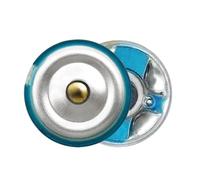 Beimus Haut-parleur dynamique à double chambre de 10 mm avec diaphragme dynamique doré pour améliorer les basses et un son clair HiFi