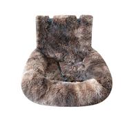 Beimus Lit pour chien pour les voyages en voiture, coussin d'intérieur pour animal domestique, housse amovible, coussin confortable pour les petites races, lit essentiel pour les voyages en voiture