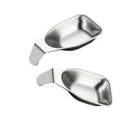 Beimus Lot de 2 petits plats à sauce avec finition sablée multifonction pour la cuisine, le barbecue, les fêtes, les plats à sauce de cuisine