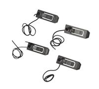 Beimus Lot de 4 clips pour planche de ski aquatique, aileron de poisson, boucle séparatrice, loquets longs pour planches de surf, accessoires portables pour planche de surf