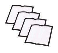 Beimus Lot de 4 pochettes de protection en PVC transparent pour leurres de pêche, m, Size approx.18x10cm/7.08x3.93in