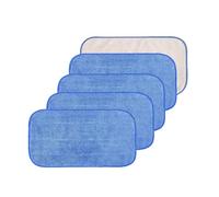 Beimus Lot de 5 serpillères de rechange multi-surfaces Mr Siga pour sols en verre et zones délicates