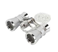 Beimus Lunettes d'opéra vintage en métal avec chaîne pour femmes et filles