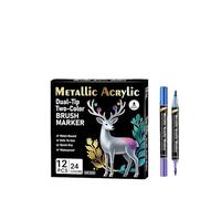 Beimus Marqueurs aquarelle double face - Stylos pinceaux flexibles - Marqueurs d'art pour le coloriage artistique et le design créatif - Marqueur double pointe