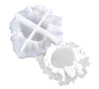 Beimus Moule en silicone en forme de montagne pour moulage de résine, cendriers faits à la main, pot de rangement, récipient de rangement, festival, décoration de la maison, cendrier de montagne en