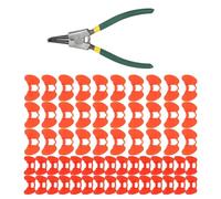 Beimus Oeillère De Volaille Réutilisable Lunettes De Poulet Anti-Combat pour Un Environnement Sûr Et sans Stress