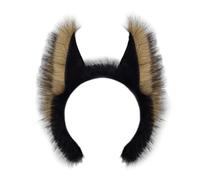 Beimus Oreille de diable Punk Accessoire de cheveux pour les fêtes à thème, les fêtes de fin d'année, les fêtes à thème, accessoire de cheveux