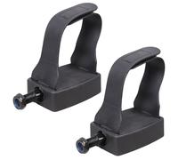Beimus Pédales de vélo couchées stationnaires de rechange avec sangle de 2,9/16" et axe 1/2" Pédale d'exercice d'intérieur avec sangle