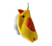 Beimus Perchoir à oiseaux Hamac Tente pour perroquets Conure Fournitures perruches Couverture en fourrure pour petits perroquets