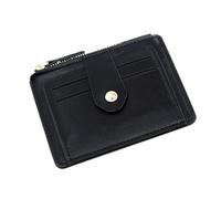 Beimus Petit Portefeuille Compact en Cuir PU pour Hommes avec Pochettes À Monnaie Zippées Sécurisées Et Emplacements pour Cartes Essentielles Petit À Main d'affaires Portefeuille en Cuir PU