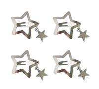 Beimus Pinces à cheveux, cœur doux papillons, pince latérale faite à la main, accessoire pour cheveux pour femme élégante