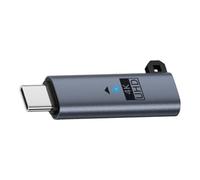 Beimus Prise factice DDC EDID 4K @ 60 Hz pour faire fonctionner les cartes graphiques normalement fournitures informatiques adaptateurs sans tête USB C dispositif de sécurité remplaçable à chaud