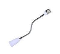 Beimus Rallonge de douille multidirectionnelle E27 vers E27, adaptateur d'ampoule flexible col de cygne pour usage domestique