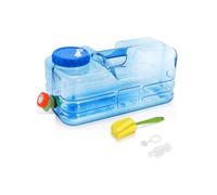 Beimus Récipient à eau portable résistant aux chocs - Texture transparente pour les niveaux d'eau visibles - Pour camping, randonnée, camping