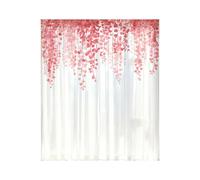 Beimus Rideau transparent en polyester lavable en machine avec passe-tringle pour une installation simple et un faible entretien, rideaux filtrant la lumière à usage domestique