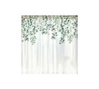 Beimus Rideau transparent en polyester lavable en machine avec passe-tringle pour une installation simple et un faible entretien, rideaux filtrant la lumière à usage domestique