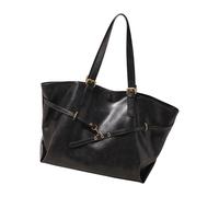 Beimus Sac à bandoulière rétro à la mode, spacieux, intérieur, travail, travail, sac à main en cuir PU, résistant à l'eau, accessoire pour femme, sac à main de bureau pour femme, Noir , One Size