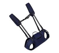 Beimus Sac à dos compact de transport pour chien, anti-rayures, en polyester, rembourré, plusieurs compartiments, facile à nettoyer, sac de voyage confortable pour animal domestique