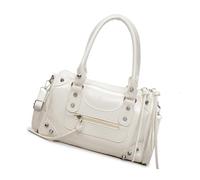 Beimus Sac à main rétro en daim avec plusieurs options de transport, texture douce, spacieuse, compartiment essentiel, tenue d'automne et d'hiver, sac à bandoulière vintage en daim, Ow