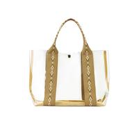 Beimus Sac à main spacieux en PVC transparent pour le rangement et les vacances à la plage, sac à bandoulière, grand sac à main sous les aisselles, sac de rangement transparent, b, One Size