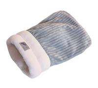 Beimus Sac de couchage en polaire pour chat, couverture d'hiver, nid de poche, doublure épaisse et chaude pour animal domestique, chaton, chiot