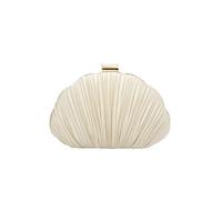 Beimus Sac de soirée pour femme - Pochette plissée formelle avec chaîne - Bandoulière pour cocktail, mariage, Ow, One Size