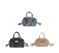 Beimus Sacs À Main Poignée Supérieure Sacs Main Pour Femmes Fourre-tout Denims Bandoulière Avec Fermeture Éclair Pour Le Travail Voyage Bandoulière En Cuir