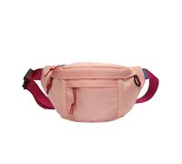 Beimus Sacs pour femme, sac à main pour homme et femme, sac banane à bandoulière pour course à pied, randonnée, cyclisme, ceinture réglable au niveau de la poitrine, rose