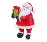 Beimus Statuette de Père Noël en colophane de Noël pour décoration d'intérieur