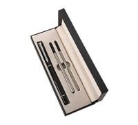 Beimus Stylo À Bille En Métal Avec 2 Recharges Corps Aluminium Pointe Acier Inoxydable De 0.5mm Action Torsadée Pour Écrire Stylo À Bille Aluminium