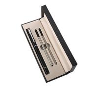 Beimus Stylo À Bille En Métal Avec 2 Recharges Corps Aluminium Pointe Acier Inoxydable De 0.5mm Action Torsadée Pour Écrire Stylo À Bille Aluminium