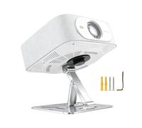 Beimus Support de projecteur en métal pliable à 2,5 cm, installation rapide, rotation à 180 °, réglable pour installation au plafond Home Cinéma, support de projecteur réglable