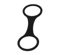 Beimus Support de tuba en silicone à libération rapide avec clip de ceinture flexible pour plongée sous-marine, natation, tuba