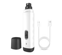 Beimus Tondeuse à ongles rechargeable par USB pour chien, 2 modes de réglage, meuleuse à ongles silencieuse pour un usage quotidien, outil de toilettage efficace pour chats et chiens
