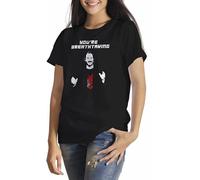 BEINENG Keanu Breathtaking Mens T Shirt 100% Cotton Keanu You're Breathtaking Tshirt Reeves Black L