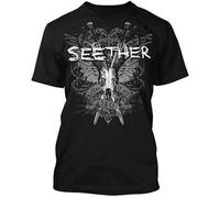 BEINENG Seether Suffer T-Shirt Men's T-Shirts Black L