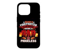 Being A Firefighter is an Honor Being A Dad Firefighters Coque pour iPhone 16 Pro