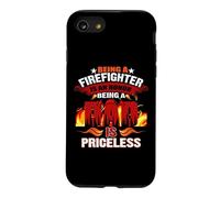 Being A Firefighter is an Honor Being A Dad Firefighters Coque pour iPhone SE (2020) / 7/8
