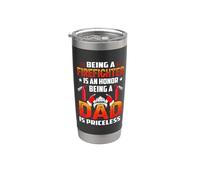 Being A Firefighter Is An Honor Being A Dad Gobelet isotherme en acier inoxydable double paroi