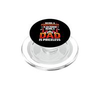 Being A Firefighter is an Honor Being A Dad PopSockets PopGrip pour MagSafe