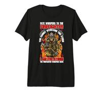 Being A Firefighter is an Honor Being A Dad T-Shirt Haut de Gamme