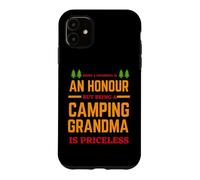 Being A Grandma is an Honor But Being A Camping Camper Coque pour iPhone 11