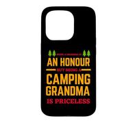 Being A Grandma is an Honor But Being A Camping Camper Coque pour iPhone 15 Pro