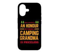 Being A Grandma is an Honor But Being A Camping Camper Coque pour iPhone 17