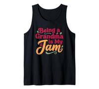 Being A Grandma is My Jam Funny Cute Grandmother Humor Débardeur