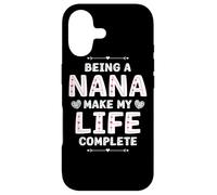 Being a Nana Makes My Life Complete Cute Heart Design Coque pour iPhone 17