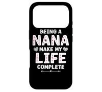 Being a Nana Makes My Life Complete Cute Heart Design Coque pour iPhone 17 Pro