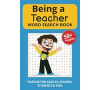 Being a Teacher Word Search: Word Searches with Easy to Read Print about being a teacher, a celebration of the teaching profession! | 6x9 inches, 110 ... .. Gift for Vacations, Holidays, and Travel