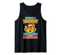 Being A Trophy Husband is Exhausting Funny Marriage Dog Débardeur